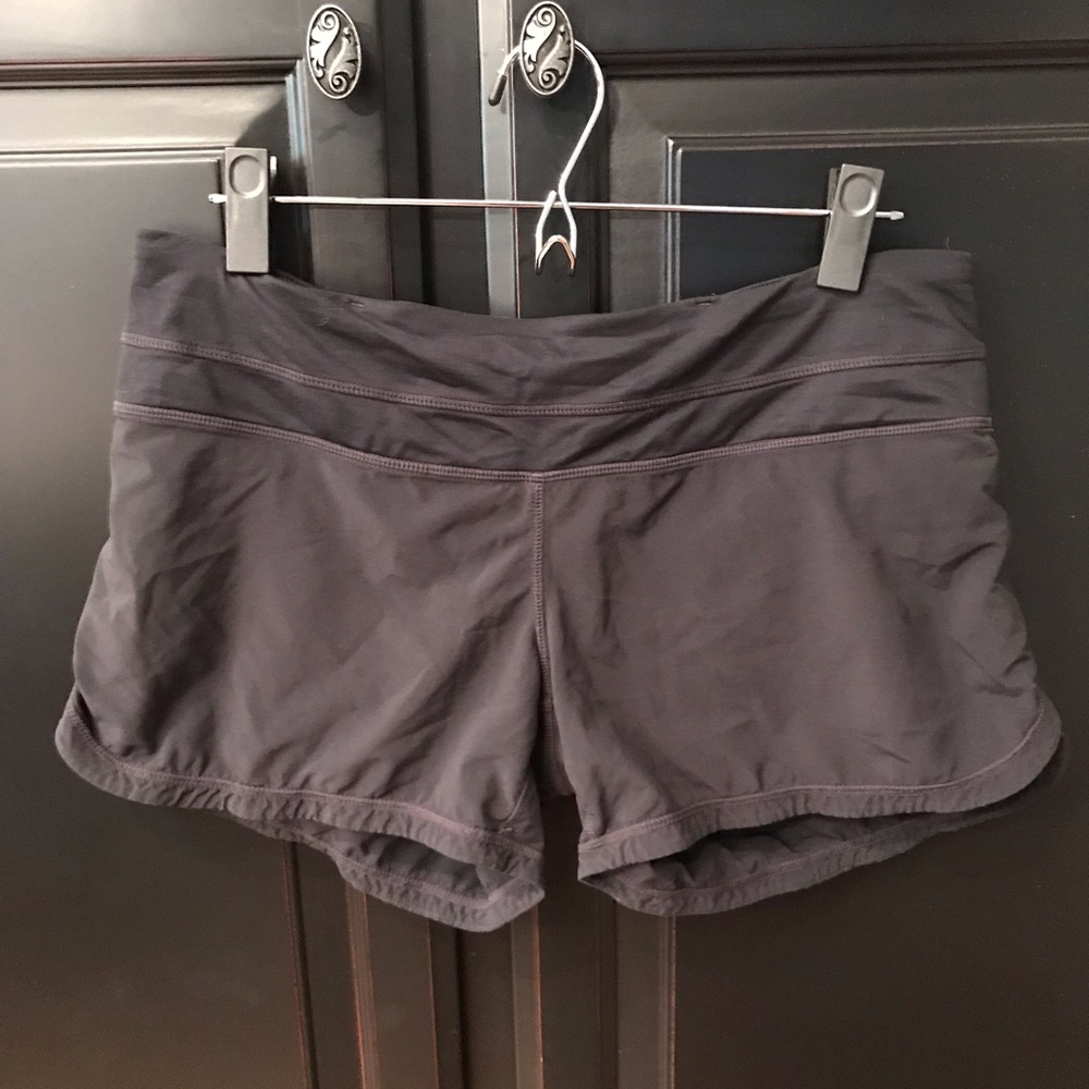 Lululemon Run Speed Black Shorts